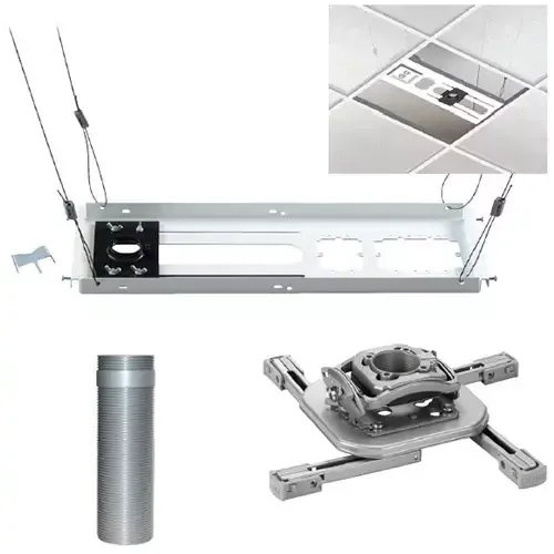 Chief KITMZ006S. Mounting type: Ceiling Maximum weight capacity: 11.3 kg Product colour: Silver - Image 1