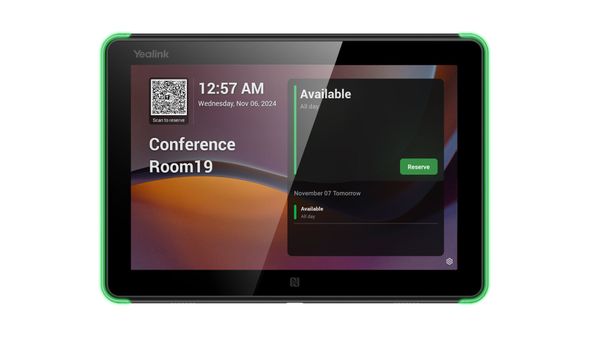 Yealink Room Panel E2 20.3 cm (8") 1280 x 800 pixels LCD 802.11a.