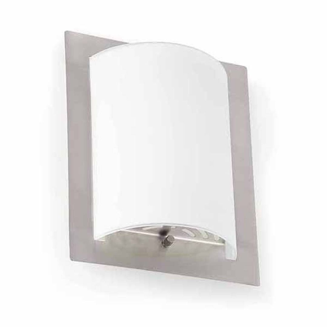 FARO BARCELONA DIULA 1 Elegant Wall Lamp, Nickel, 20 cm - Image 1