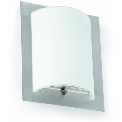 FARO BARCELONA DIULA 1 Elegant Wall Lamp, Nickel, 20 cm - Thumbnail 2