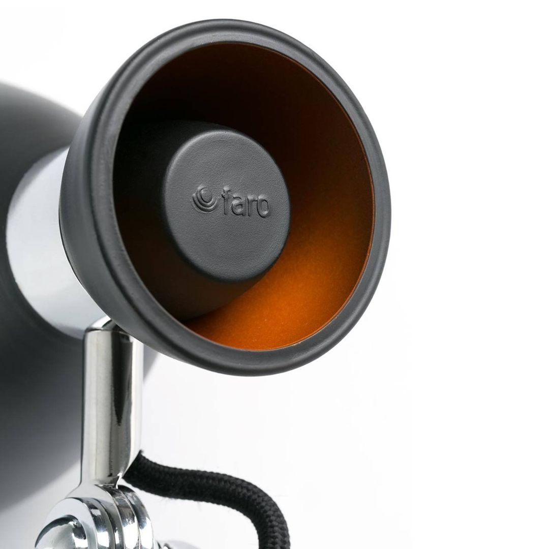 FARO BARCELONA Retro - beautiful wall lamp in black - Image 1