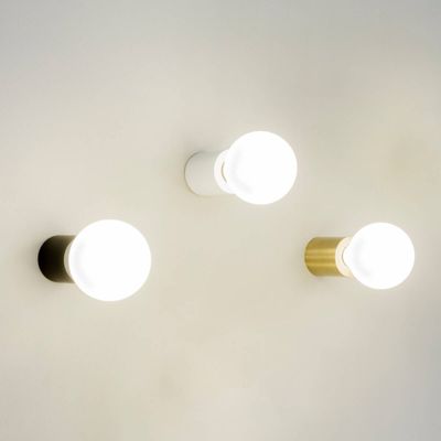 FARO BARCELONA Ten - minimalist wall light, satin gold