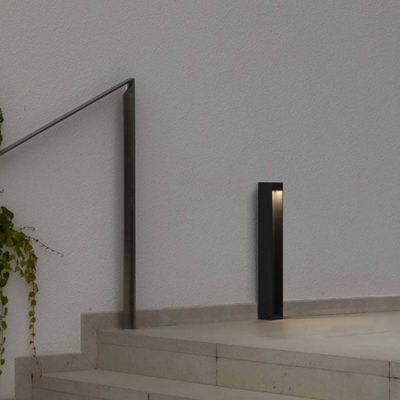 Cerler Bollard Light Grey - Grey - Thumbnail 2