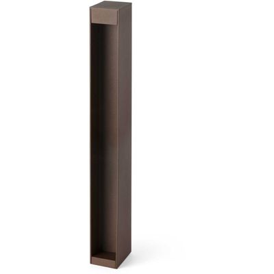 FARO BARCELONA Cerler LED pedestal light, brown, 60 cm, metal, IP65, CCT - Thumbnail 2