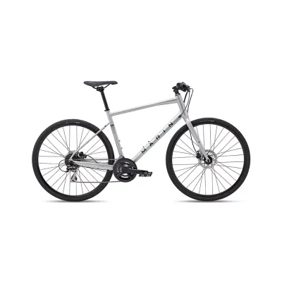 Marin Fairfax 2 Hybrid Bike 2023 SILVER BLACK