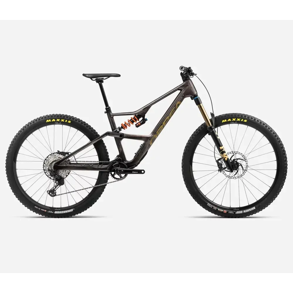 Orbea Occam LT M10 Mountain Bike 2024 Cosmic Carbon View/Metallic Olive Green - Image 1