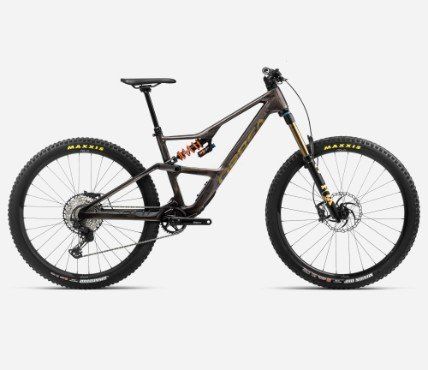 Orbea Occam LT M10 Mountain Bike 2024 Cosmic Carbon View/Metallic Olive Green - Thumbnail 2