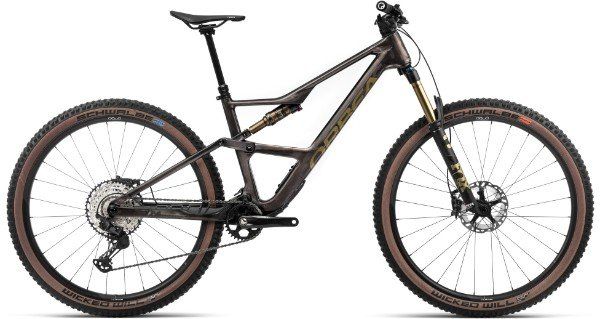 Orbea Occam SL M10 Mountain Bike 2024 Cosmic Carbon View/Metallic Olive Green - Thumbnail 2
