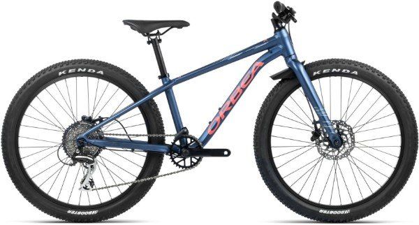 Orbea MX 24 Team Disc Kids Bike 2024 Moondust Blue/Red - Thumbnail 2