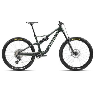 Orbea Rallon M11 AXS Full Suspension Mountain Bike - 2024 - (Matt-Gloss) - Blue Stone (Gloss), Medium