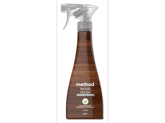 Method, Wood Spray, 0.35L, Non-Toxic, Almond - Brown