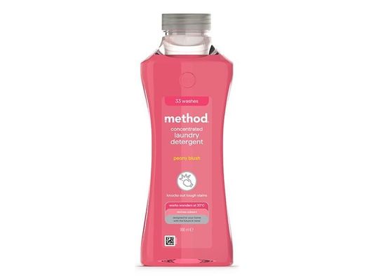 Method, Laundry Liquid, Peony Blush, 0.99L, Liquid - Pink-Peony Blush 0.99L