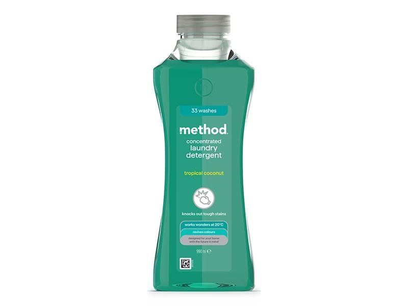 Method, Laundry Liquid, Coconut, 0.99L, Biodegradable - White - Image 1