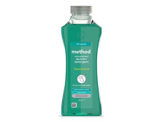 Method, Laundry Liquid, Coconut, 0.99L, Biodegradable - White
