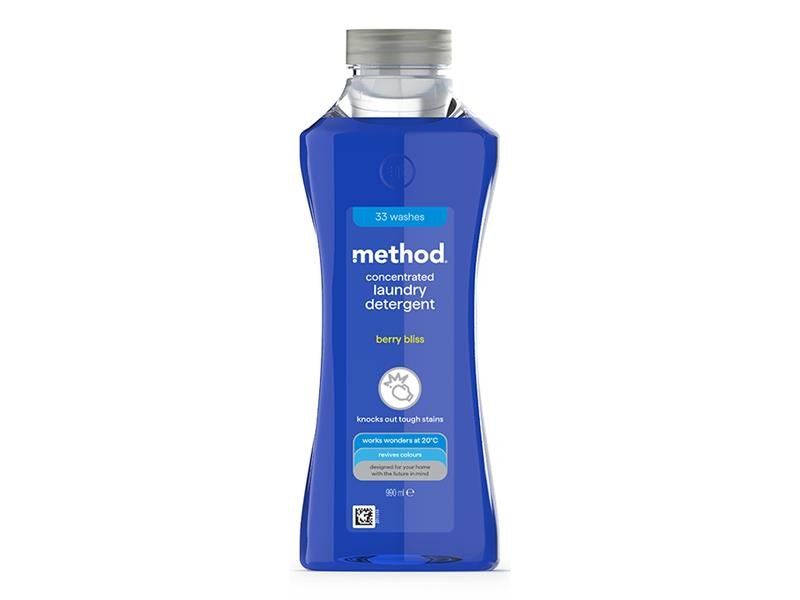 Method, Laundry Liquid, Berry, 0.99L, Biodegradable - Red - Image 1