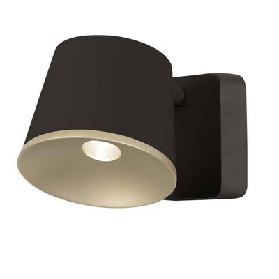 LEDS-C4 Drone LED wall light adjustable, brown - Thumbnail 2