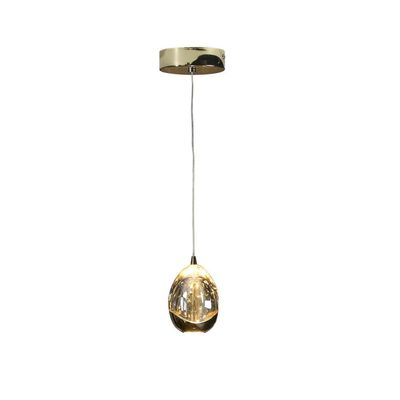 Schuller Valencia LED pendant light Rocio 1-bulb, metal, glass, gold - Thumbnail 2