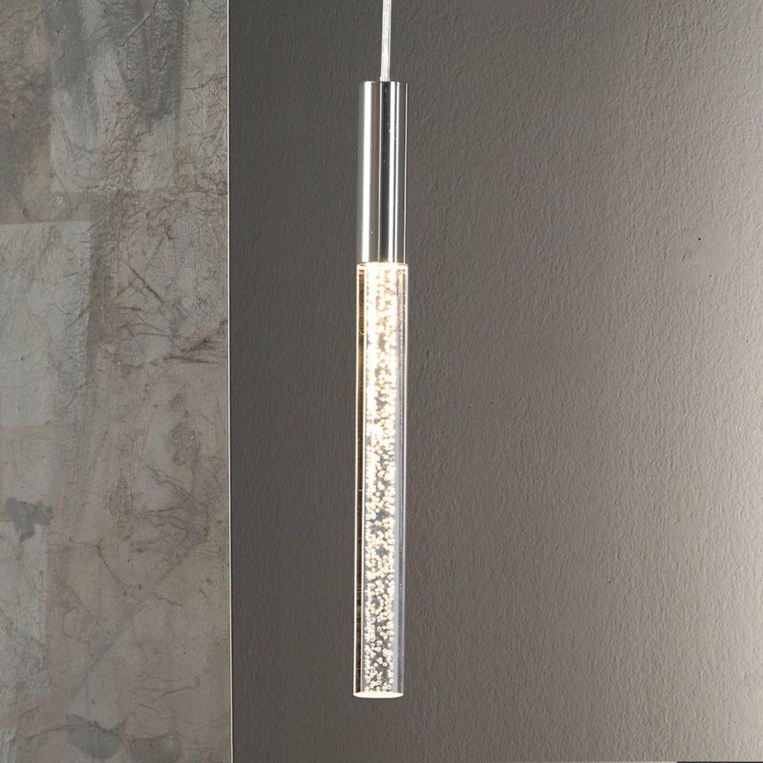 Schuller Valencia Cosmo slim LED pendant light with flair - Image 1