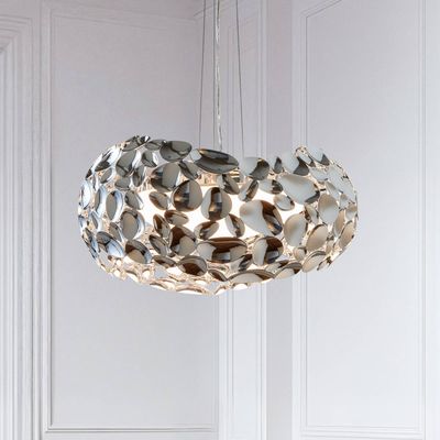 Schuller Valencia Narisa LED hanging light 47 cm glossy chrome