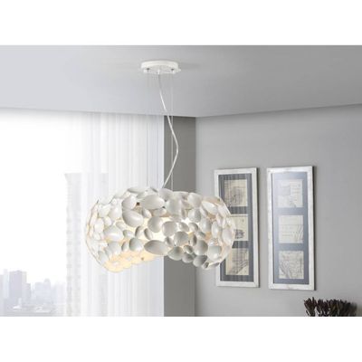 Schuller Valencia LED pendant light Narisa 5xG9, Ø47cm, white - Thumbnail 2