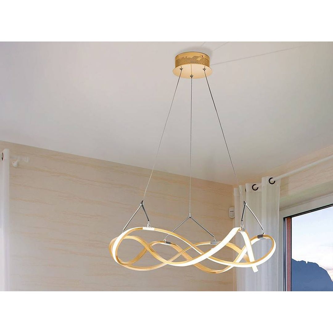 Molly Pendant Light Gold - Image 1