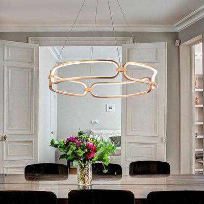 Schuller Valencia Colette LED pendant light, rose gold