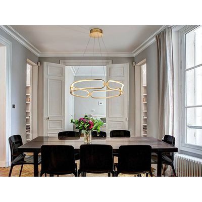 Schuller Valencia Colette LED pendant light, rose gold - Thumbnail 2