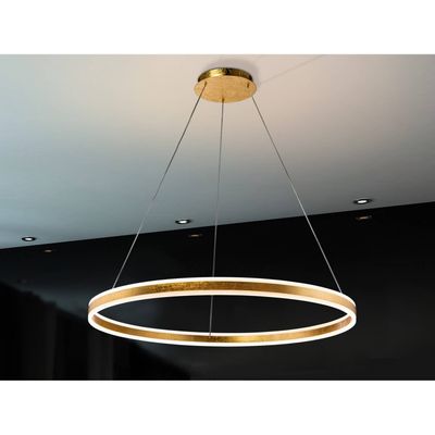 Schuller Valencia LED pendant light Helia, gold-coloured, Ø 100 cm, metal - Thumbnail 2