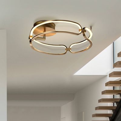Schuller Valencia Colette LED ceiling light, 3-bulb, rose gold