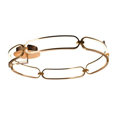 Schuller Valencia Colette LED ceiling light, 6-bulb, rose gold - Thumbnail 2