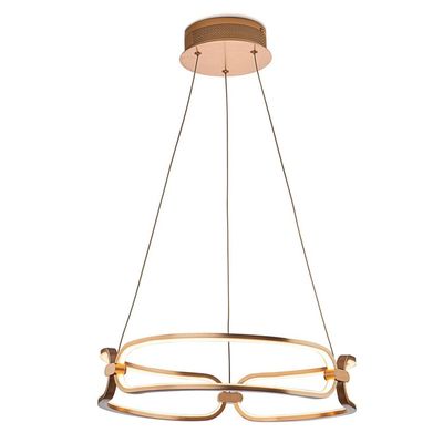 Schuller Valencia Colette LED hanging light, three-bulb, rose gold - Thumbnail 2