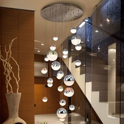 Schuller Valencia Sphere LED hanging light multicoloured 27-bulb app