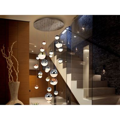 Schuller Valencia Sphere LED hanging light multicoloured 27-bulb app - Thumbnail 2