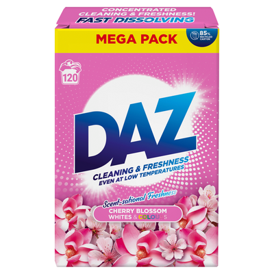 Daz Cherry Blossom Washing Powder - 120 - Thumbnail 2