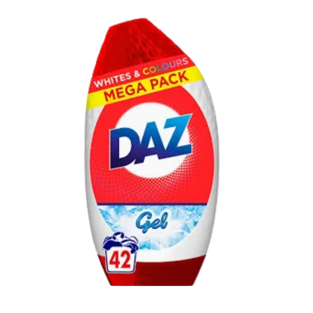 Daz Whites & Colours Detergent Gel 42 Wash - Image 1