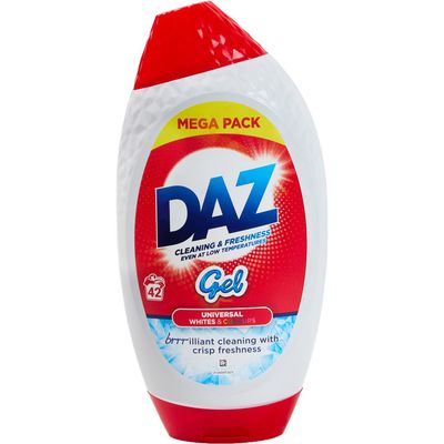 Daz Whites & Colours Detergent Gel 42 Wash - Thumbnail 2