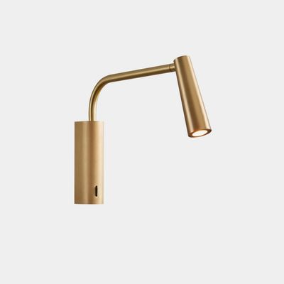 LEDS-C4 LED wall light Gama Extend, matt gold, aluminium - Thumbnail 2