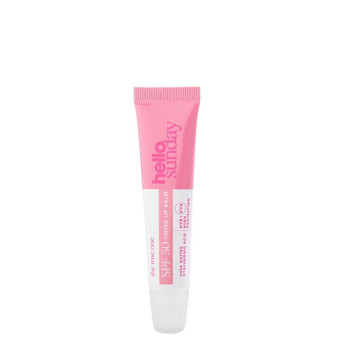 Hello Sunday Tinted Lip Balm SPF50 15ml - Rose - Image 1
