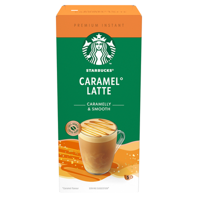 Starbucks Caramel Latte Instant Coffee Sachets 5 x 23g