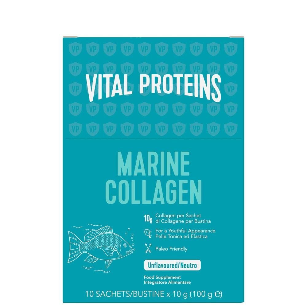 Vital Proteins Marine Collagen Sachets 10 x 10g in Clear - Image 1