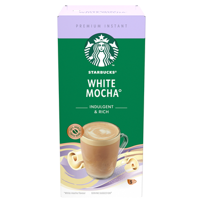Starbucks White Mocha Instant Coffee Sachets 5 x 24g