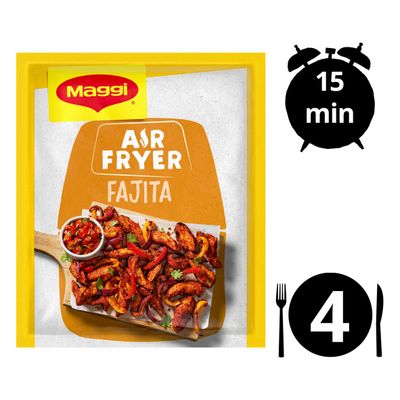 Maggi Air Fryer Fajita Herbs and Spices Recipe Mix 27g - Thumbnail 2