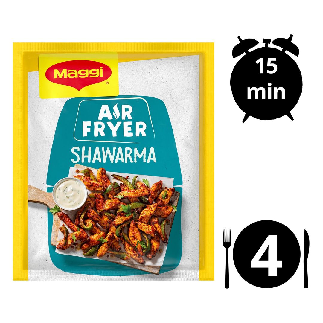 Maggi Air Fryer Shawarma Herbs and Spices Recipe Mix 25g - Image 1