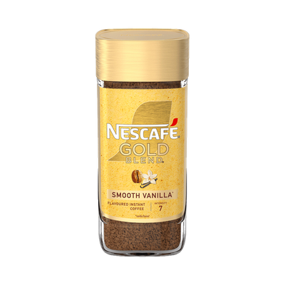 Nescafe Gold Blend Smooth Vanilla Flavoured Instant Coffee 95g - Thumbnail 2