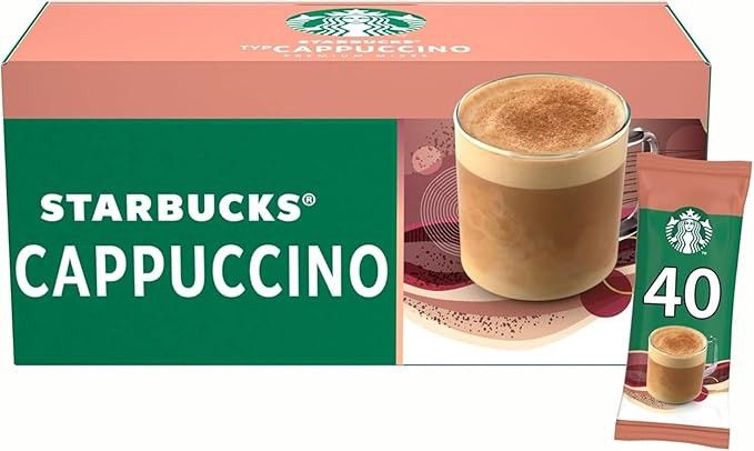 Starbucks STARBUCKS CAPPUCCINO SACHETS PK40 - Image 1