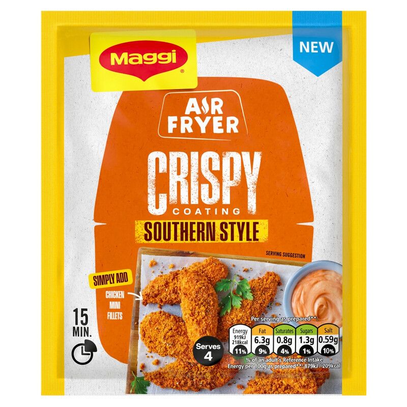 Maggi Air Fryer Crispy Southern Seasoning Mix 70g - Image 1