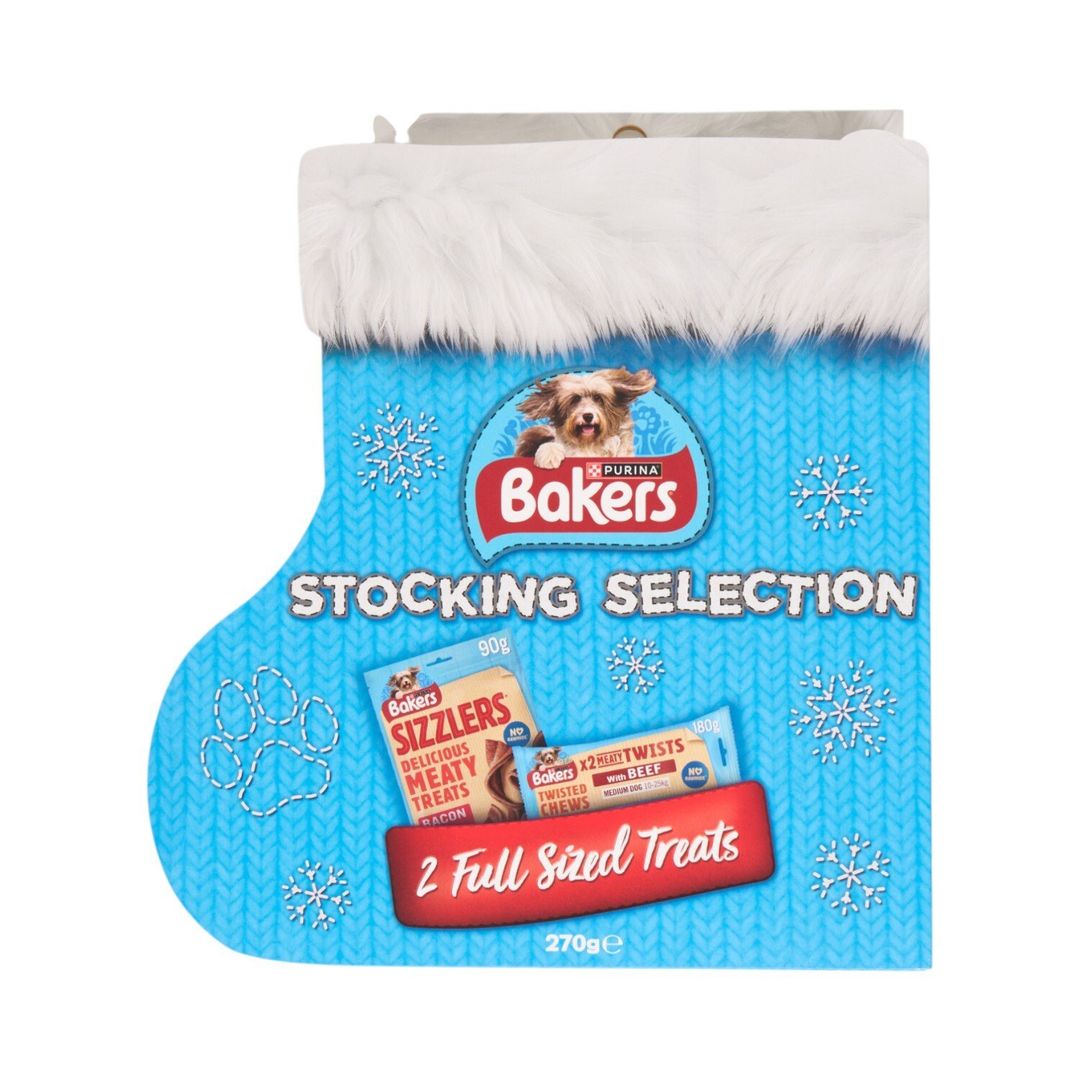 BAKERS Dog Treats Christmas Stocking 270g - Image 1