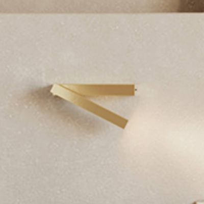 LEDS-C4 Hall Slim wall reading lamp with LED gold