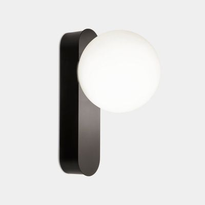 LEDS-C4 LED wall lamp Perlina, black, steel - Thumbnail 2