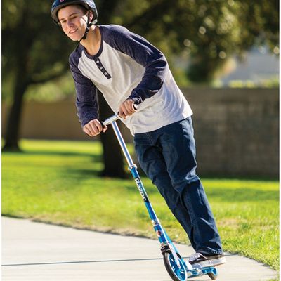 RAZOR A5 Lux Folding Kick Scooter - Blue, Blue